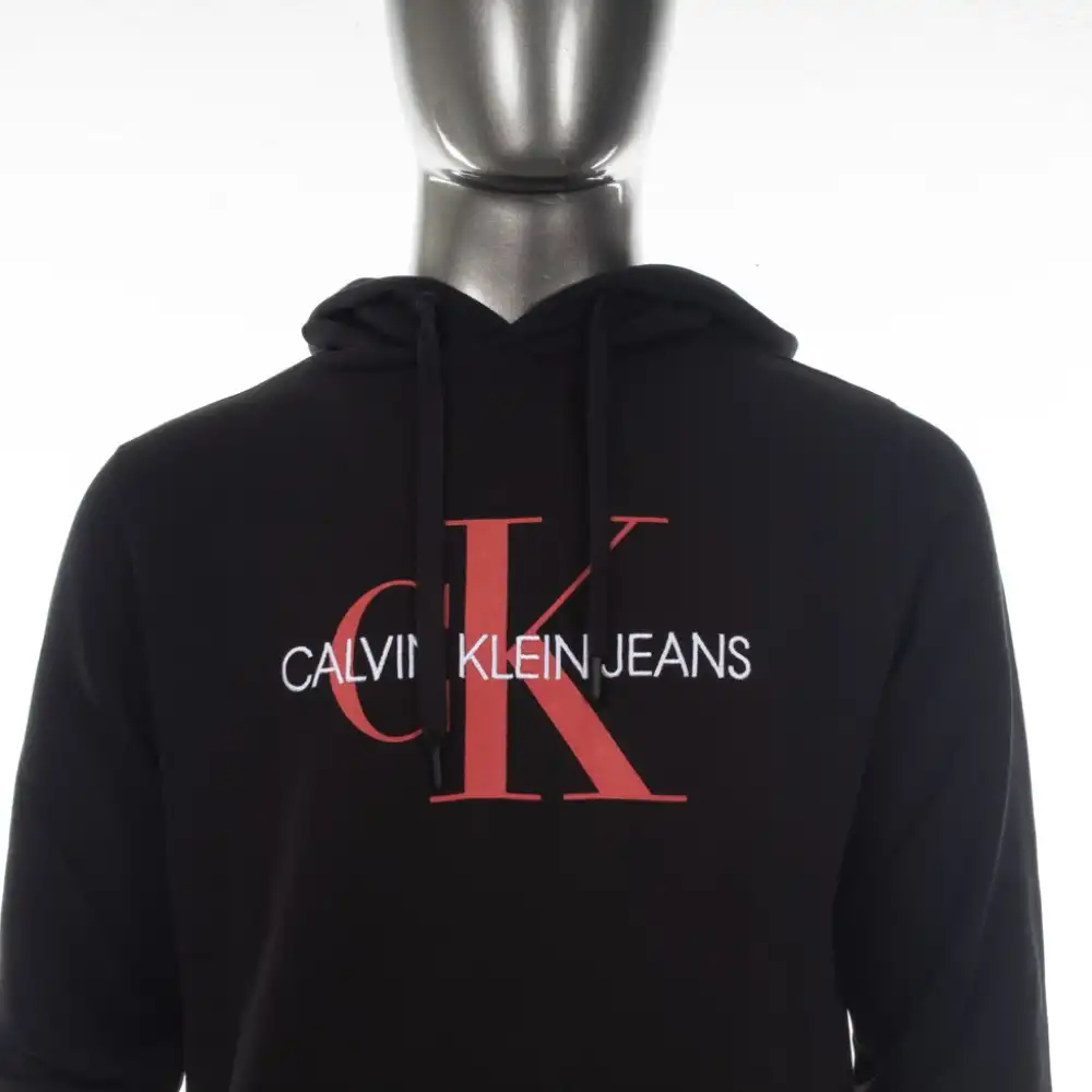 monogram logo hoodie